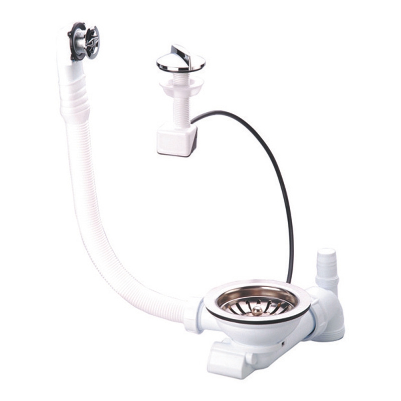 Vidage pour evier inox