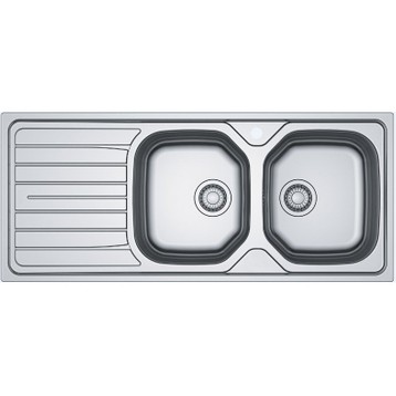 Evier inox pyramis nid d'abeille