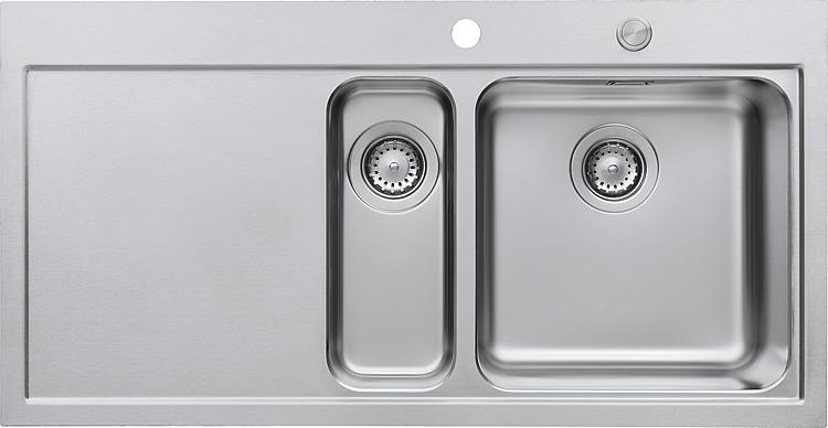 Evier inox a poser sur plan de travail - Idées de travaux