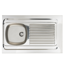 Evier inox 34x40