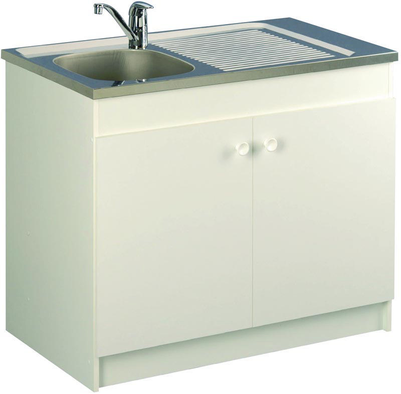 Meuble evier 2 bacs