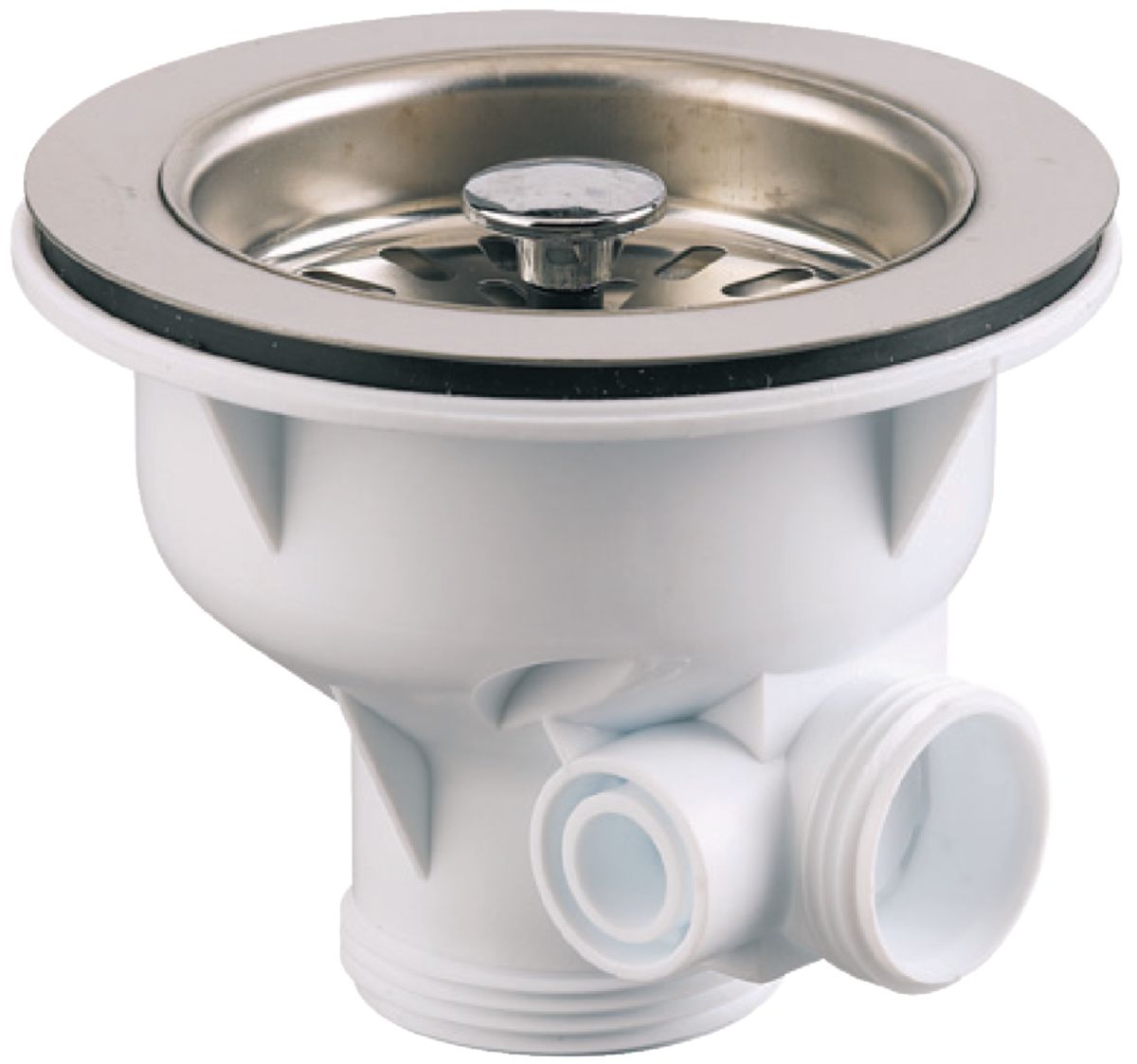 Bonde evier inox 60 mm