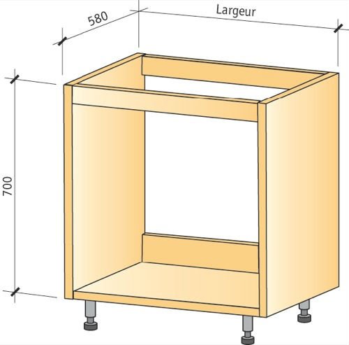 Meuble bas sous evier