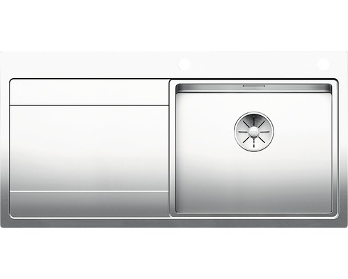 Evier inox blanco divon