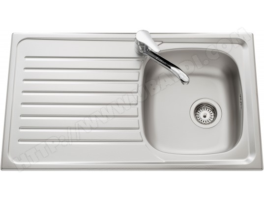 Evier inox nid d abeille 1 bac