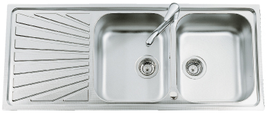 Faire briller evier inox nid d'abeille
