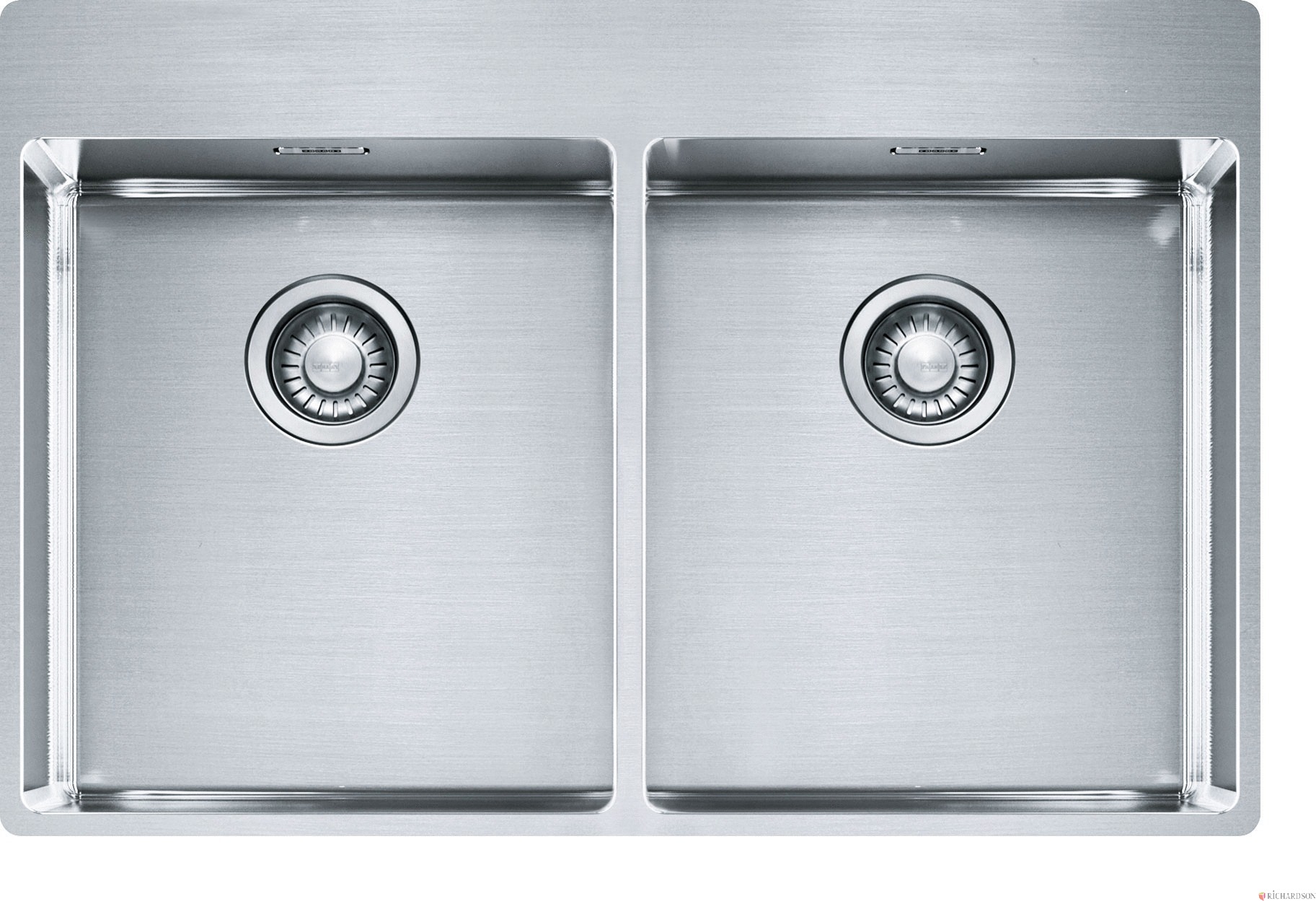 Evier inox tres grande cuve