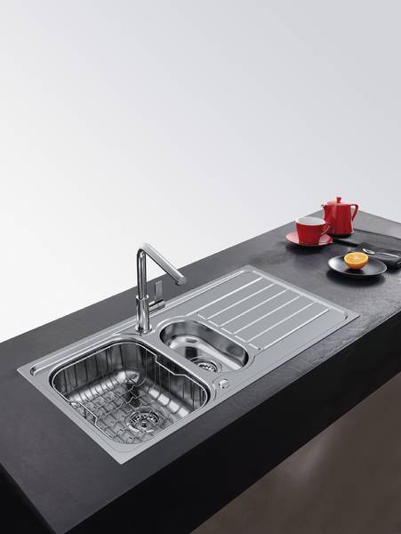 Evier inox franke man