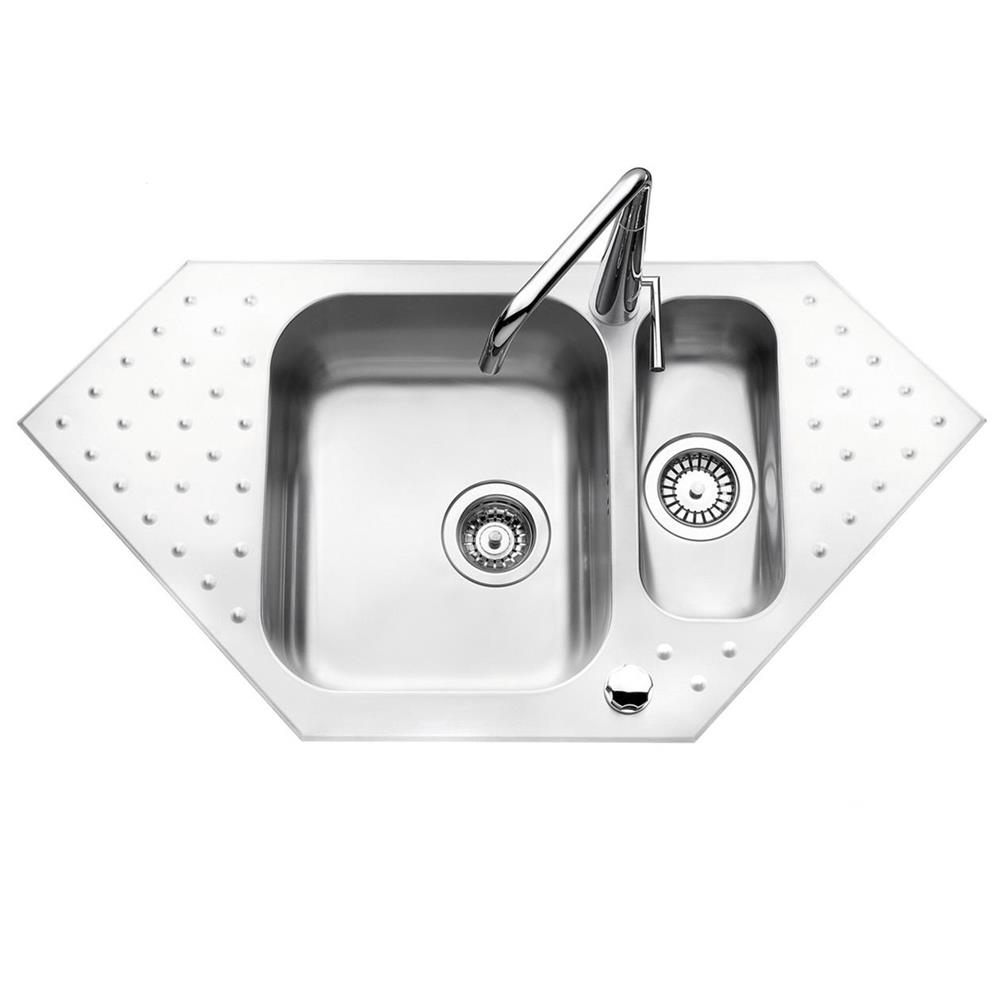 Evier inox 1 cuve darty