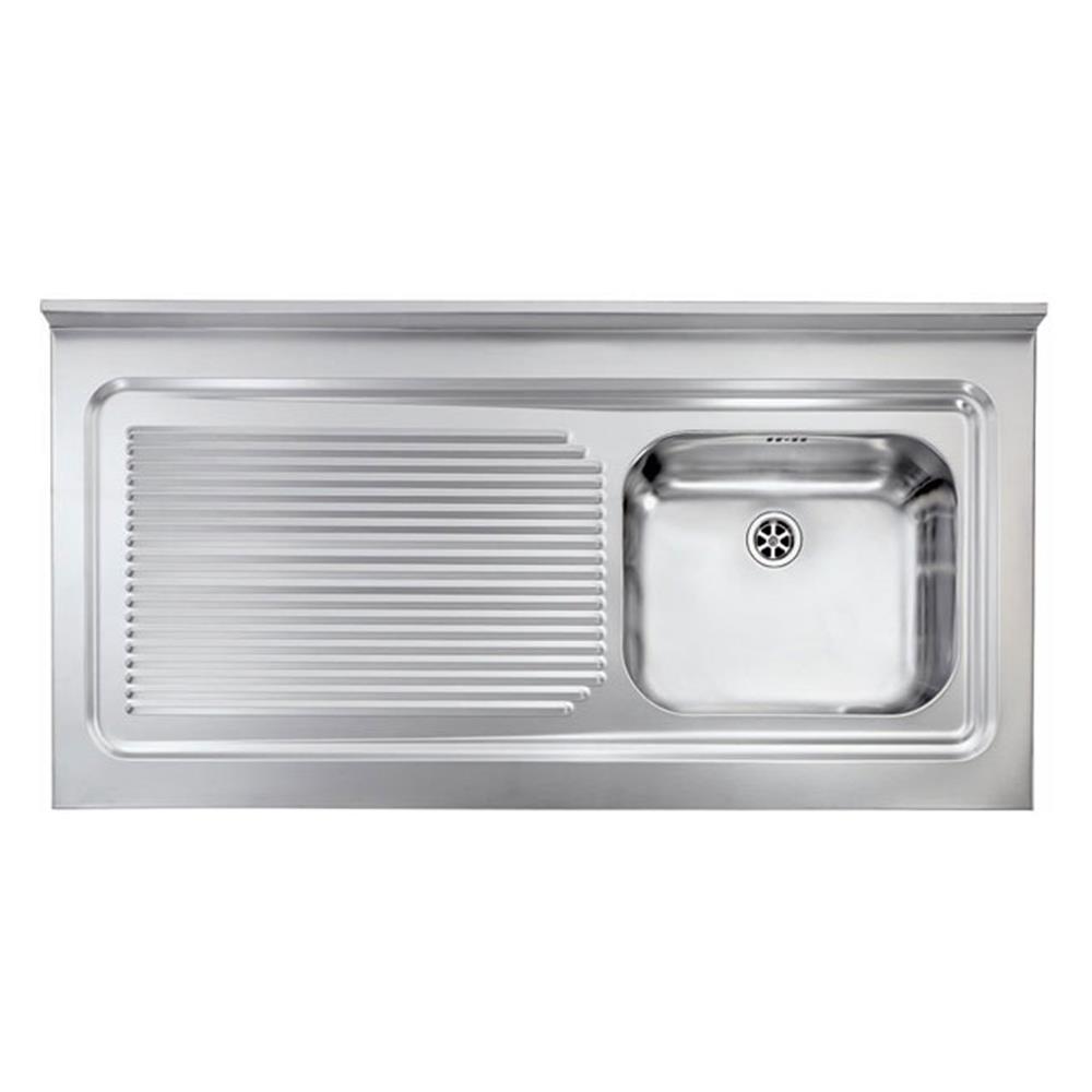 Evier inox 120x60 1 bac