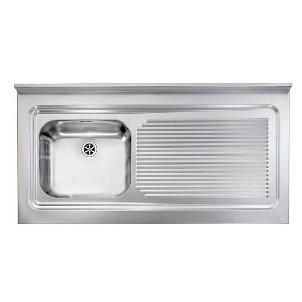 Evier inox 120 a poser