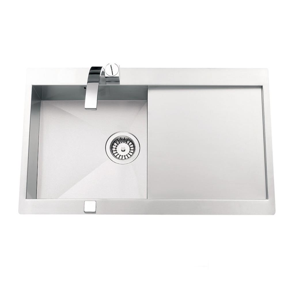 Evier inox fond