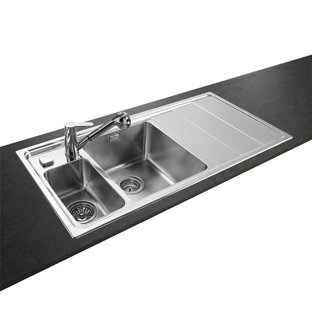 Evier inox 80x60