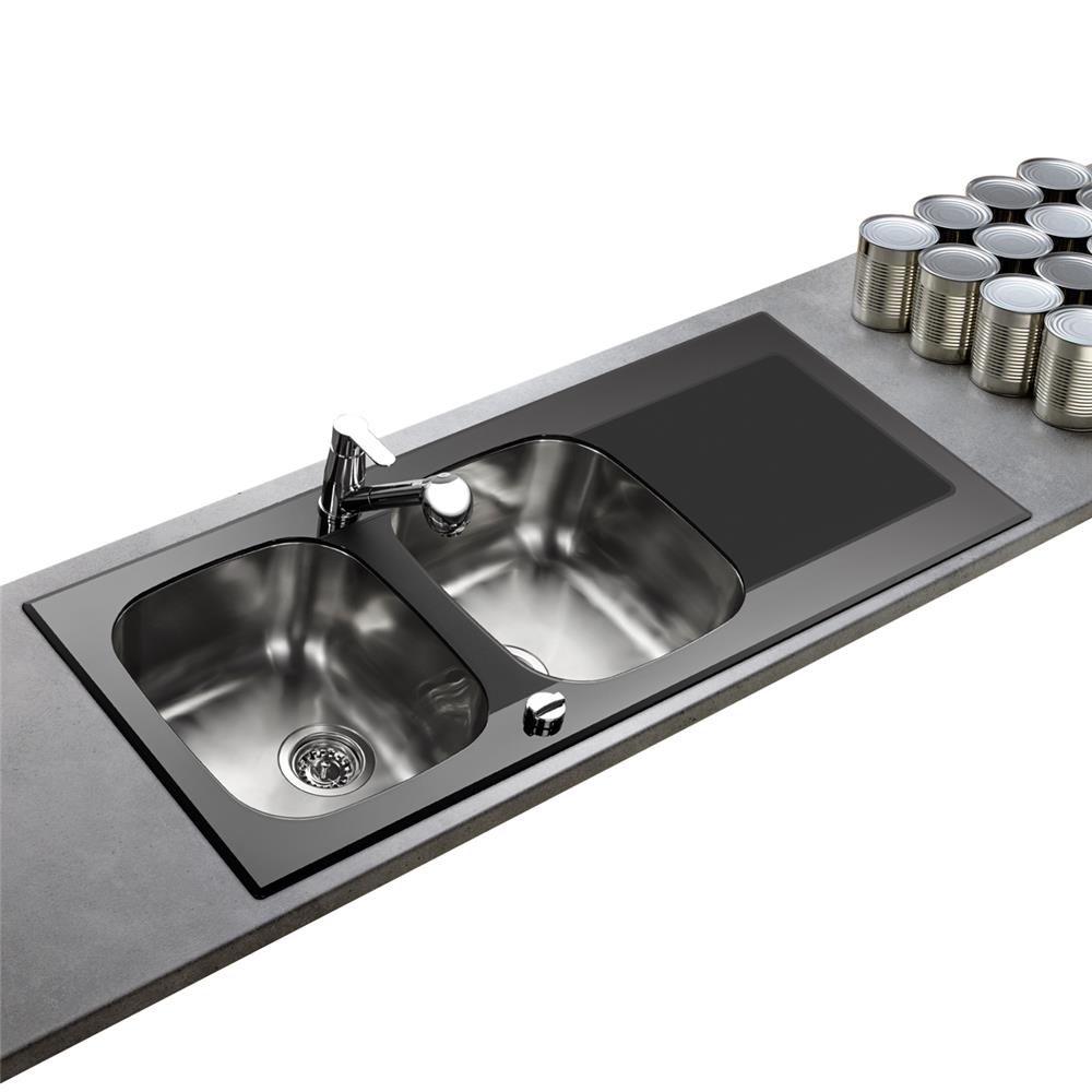 Evier inox facile entretien