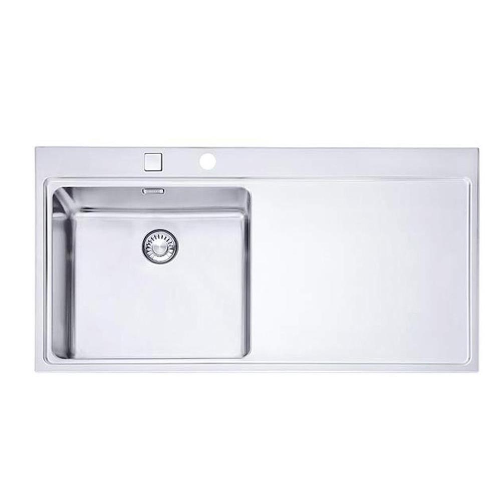 Evier inox 1 grande cuve