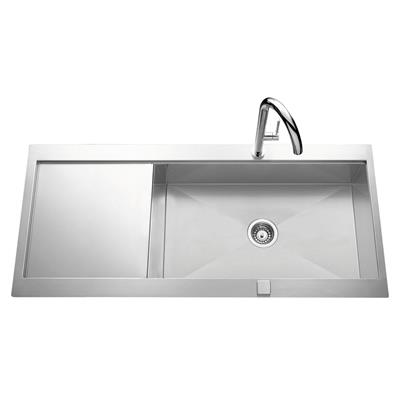 Evier inox 120