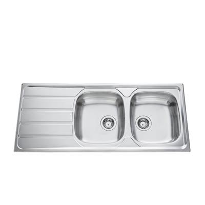 Evier inox lisse ou satiné
