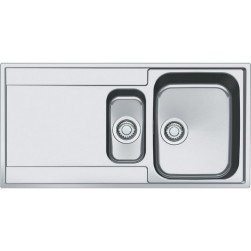 Evier inox nid d'abeille 2 bacs franke