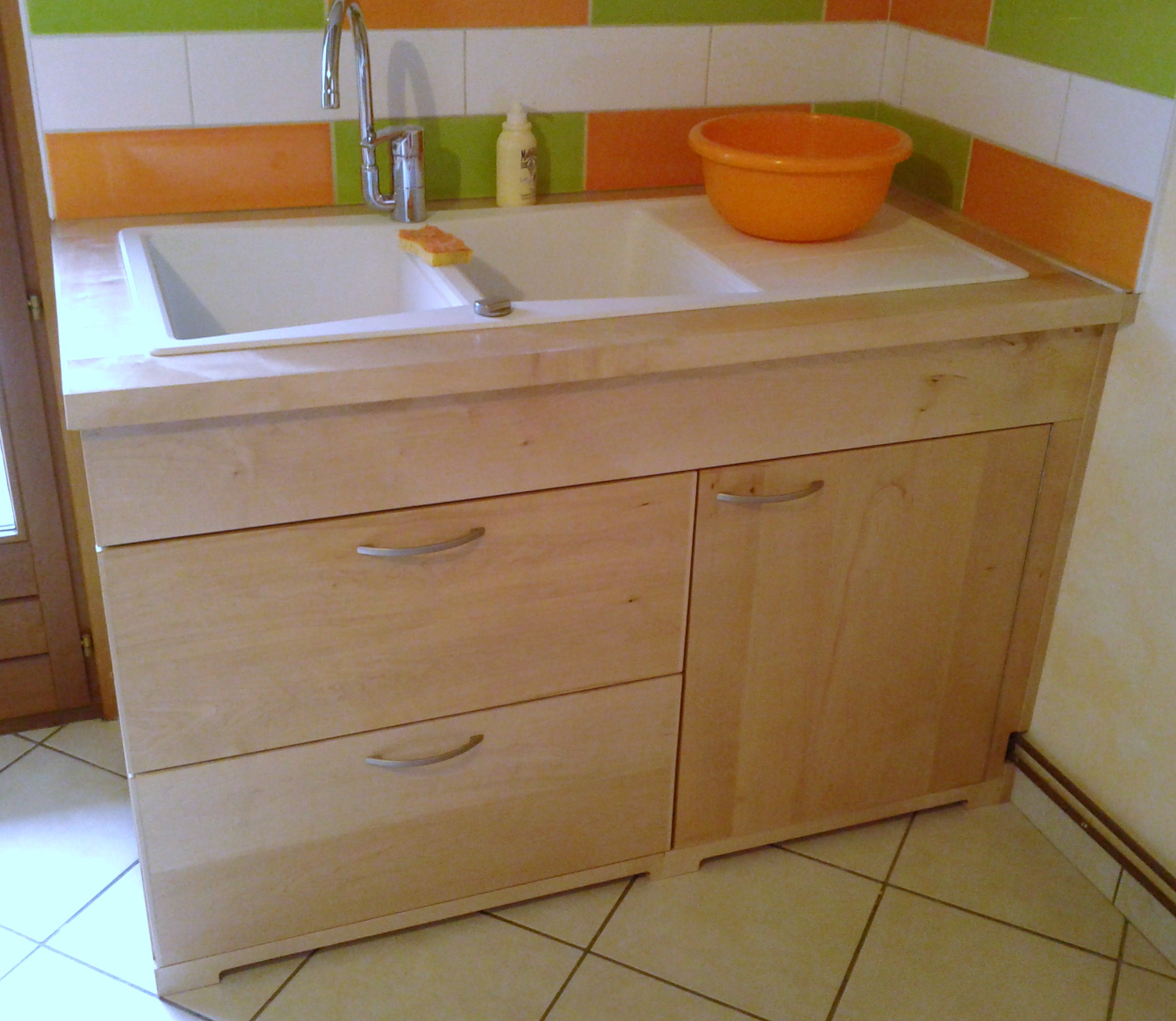 Evier cuisine 80x50