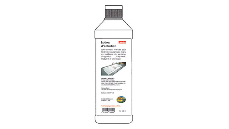 Produit entretien evier franke