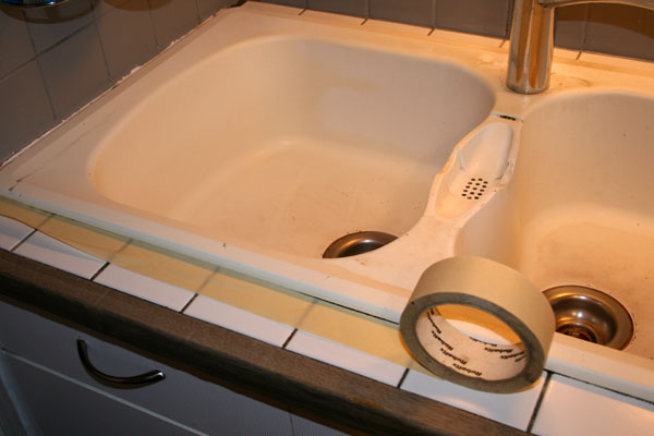 Relooker evier inox