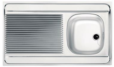Evier inox 1 cuve a poser