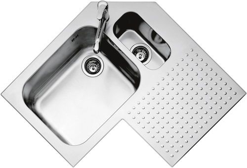 évier d angle inox