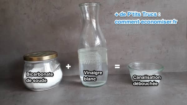 Bicarbonate de soude déboucher évier