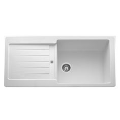 Evier synthèse franke sirius noir 1 grand bac 1 égouttoir