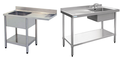 Double evier inox pro