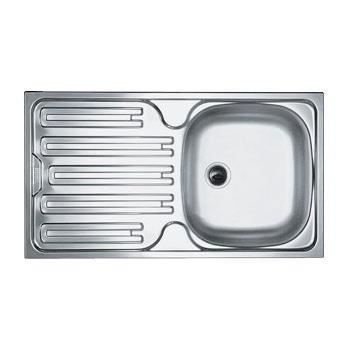 Evier inox microstructuré franke