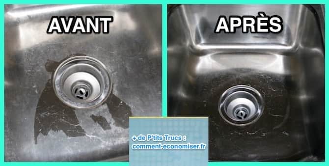 Comment renover evier inox