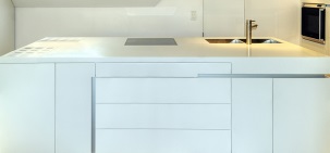 Evier en corian