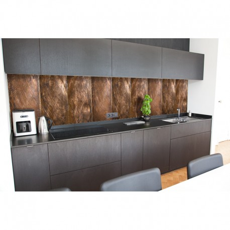 Evier style industriel