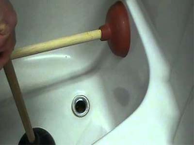 Evier qui glougloute