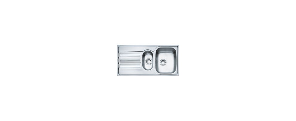 Evier inox nid d abeille 1 bac et demi