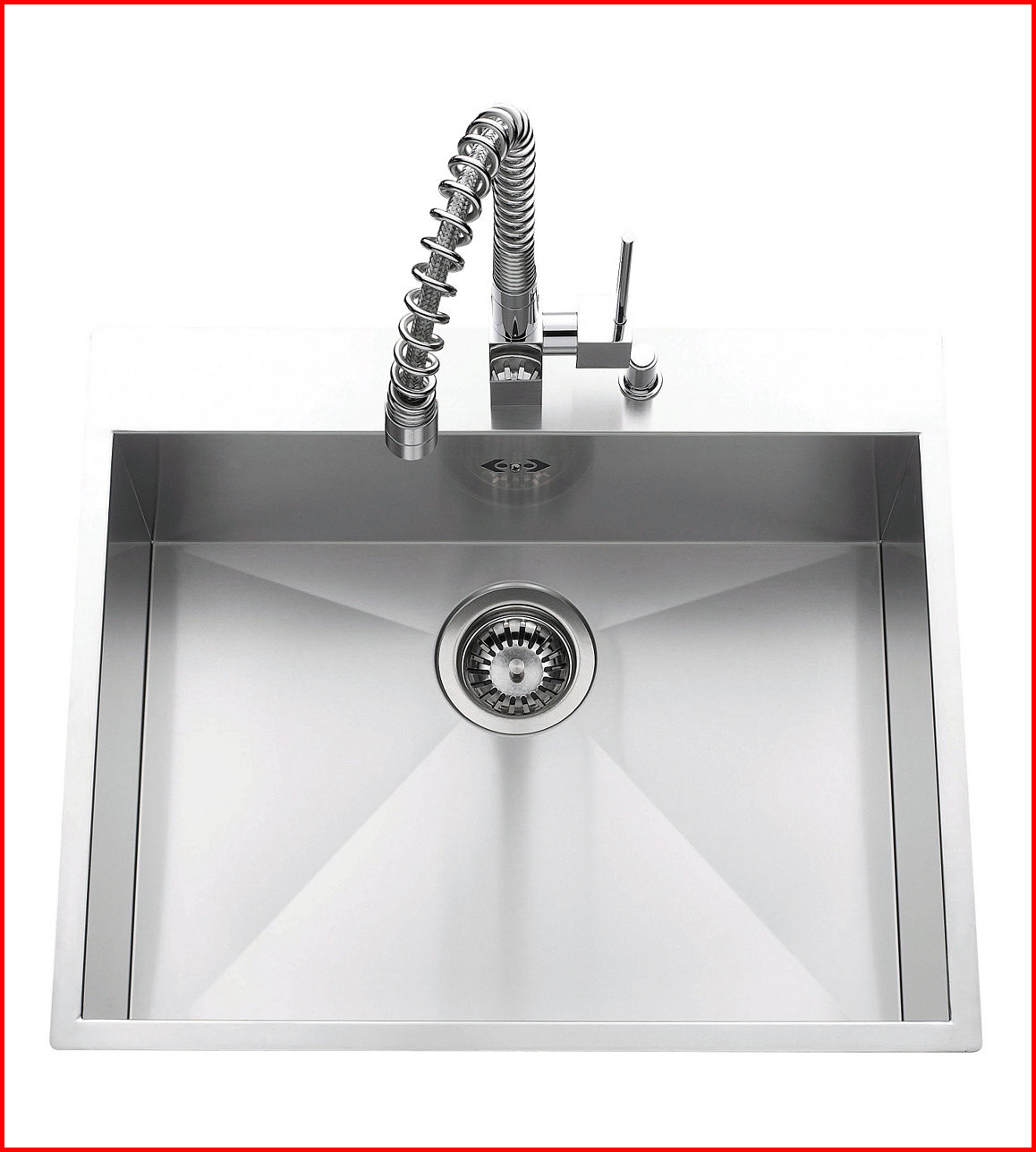 Evier inox brosse ou satine