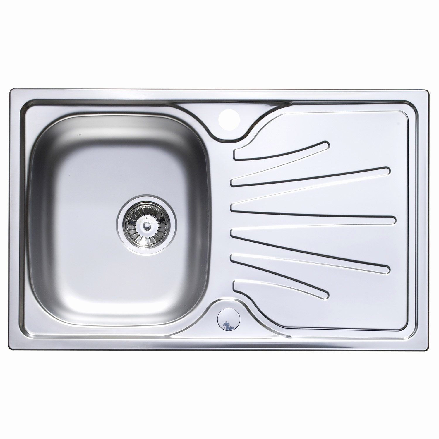 Percement evier inox