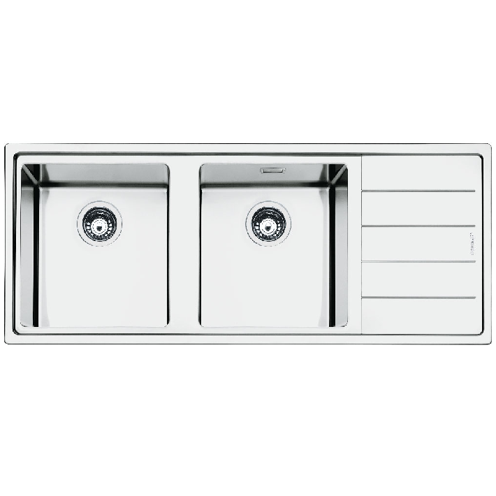 Evier inox 117 cm