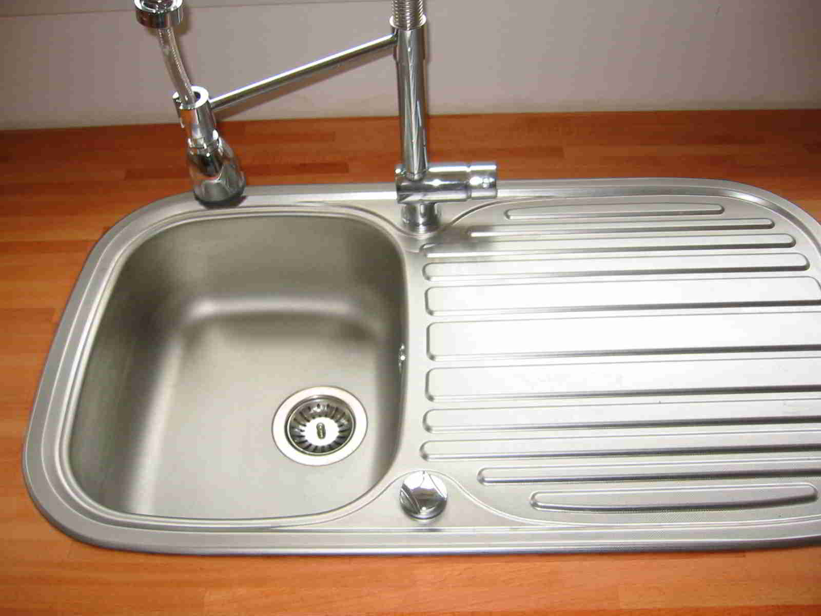 Evier inox nid d'abeille scaldis