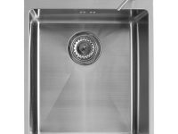 évier 1 cuve égouttoir inox à encastrer kyanite