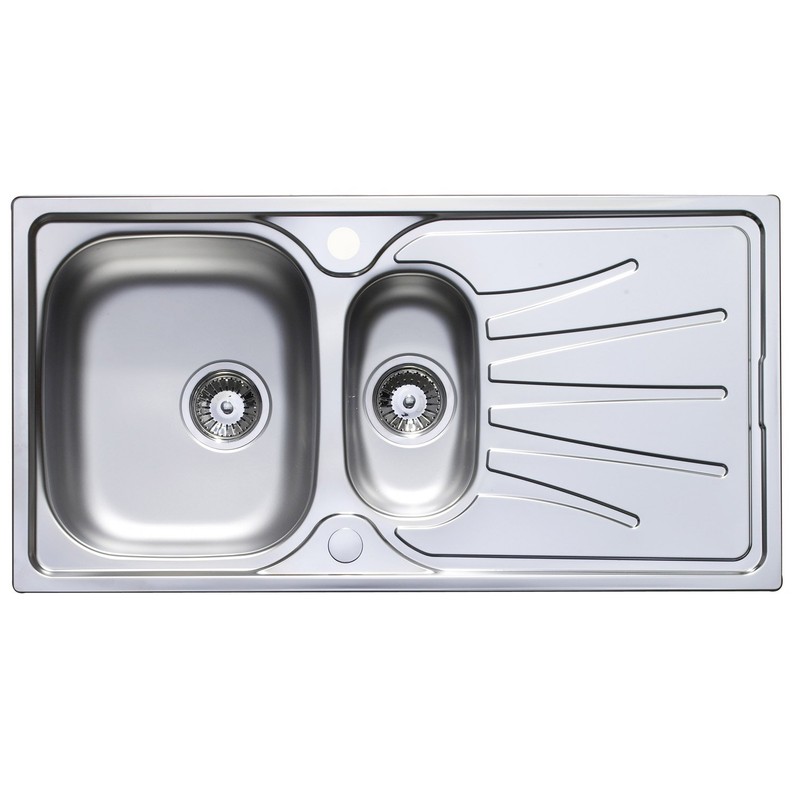 Evier inox 55cm