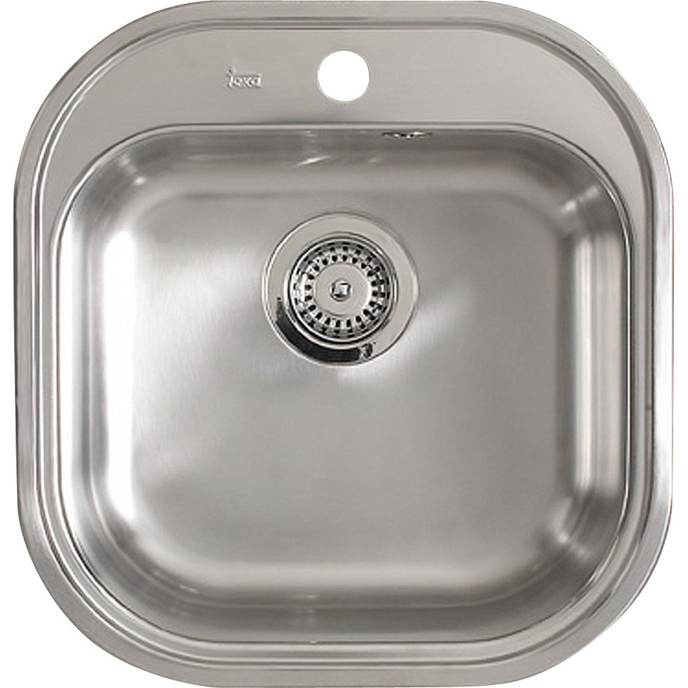 Evier inox alvéolé