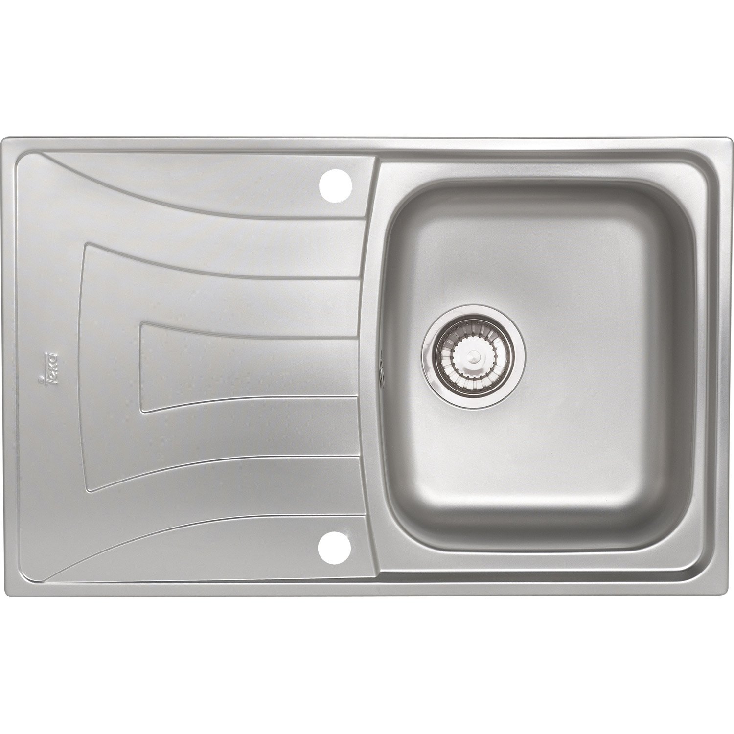 Evier inox avec egouttoir