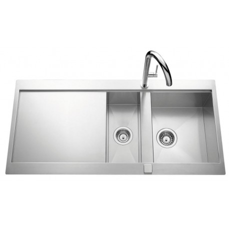 Evier 1 cuve inox à encastrer