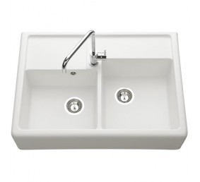 Evier blanc granit