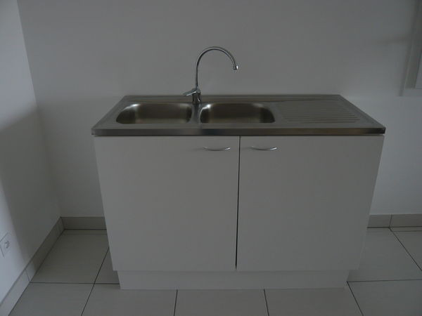Poser un evier inox sur meuble
