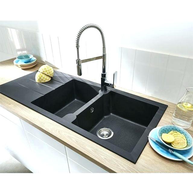 Evier granit noir ikea