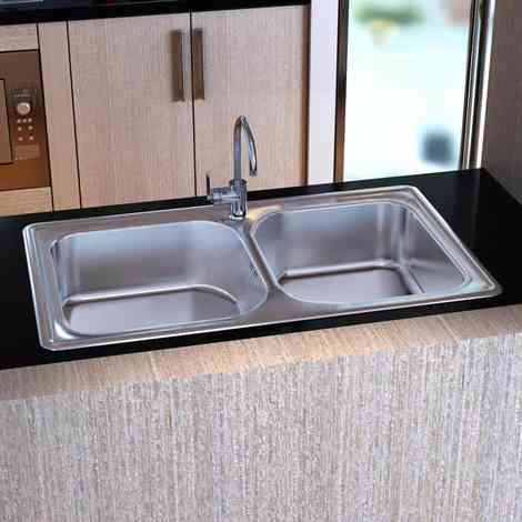 Evier inox avec plaque electrique