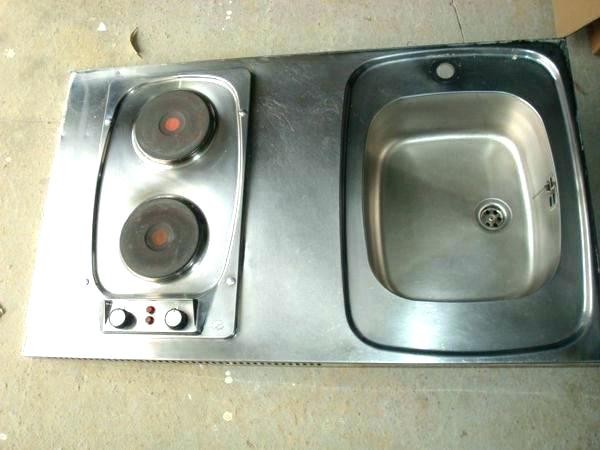 Evier inox 1 bac grande taille